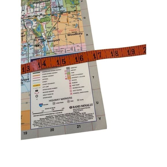 Minnesota Wisconsin Rand McNally Folding Road Maps Lot of 4 Navigation Travel Ha - Picture 9 of 12